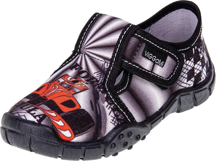 Slipper voor jongens met comfortabele pasvorm