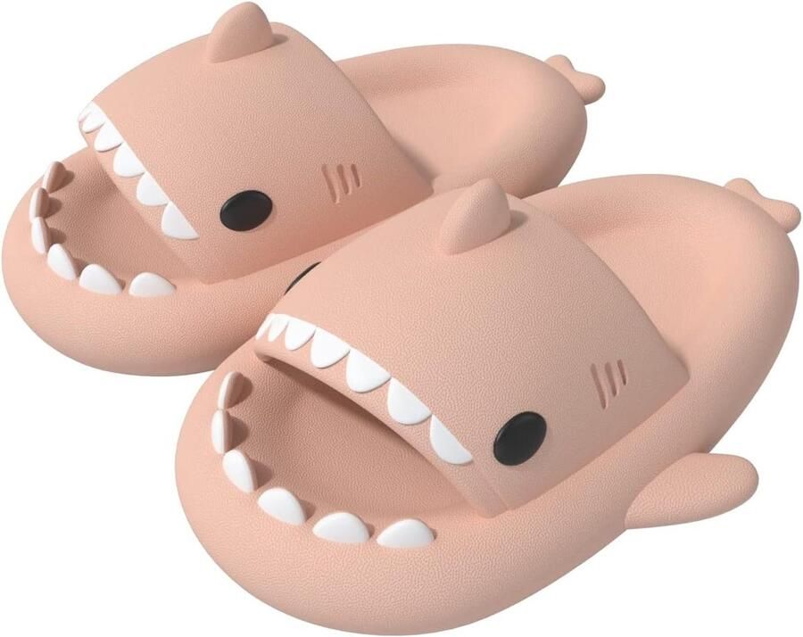 Slippers Bad Slippers Strand en Zwembad Antislip Zolen Grijs