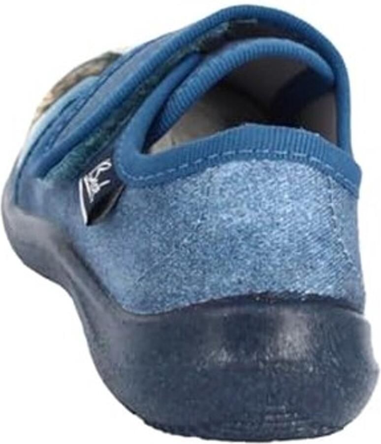 Slippers Dino Print voor Kinderen Blauw