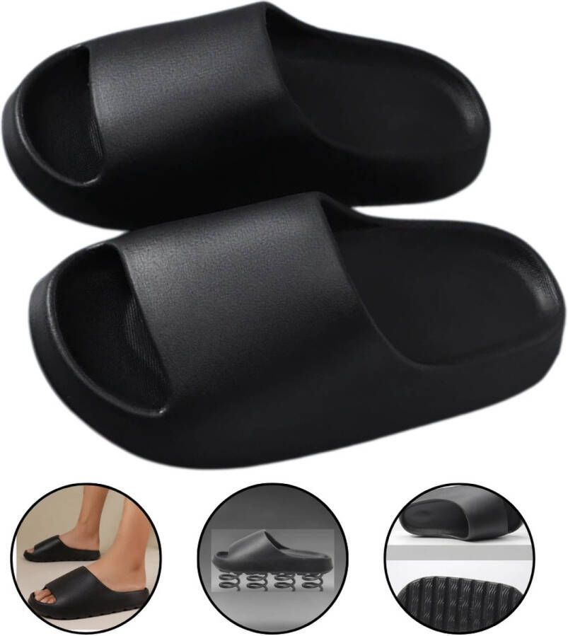 Slippers Heren Herenschoenen Zomer Lichtgewicht & Antislip EVA Materiaal Platform Ontwerp Duurzaam & Comfortabel Modieus Voor Strand & Thuis