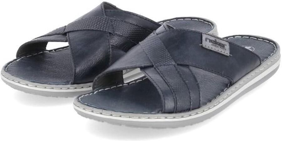 Slippers heren Zachte zoolconstructie Sportieve sandalen Comfortabele breedte Schokabsorptie Echt leer