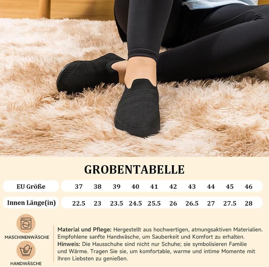 Slippers Herenslippers sslippers Lichtgewicht Slippers met Gesloten Teen Ade de Slippers Knusse Slippers Unisex Blotevoeten