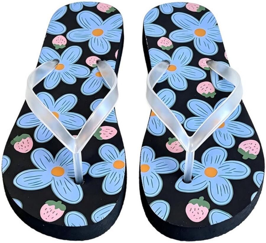 Slippers M-37-38 Geschikt voor een voetlengte van Stringsandalen Strandslippers Zomersandalen Stringsandalen Badkamerschoenen Strandschoenen Comfortabel Geschikt voor binnen- buiten- en strandgebruik enz