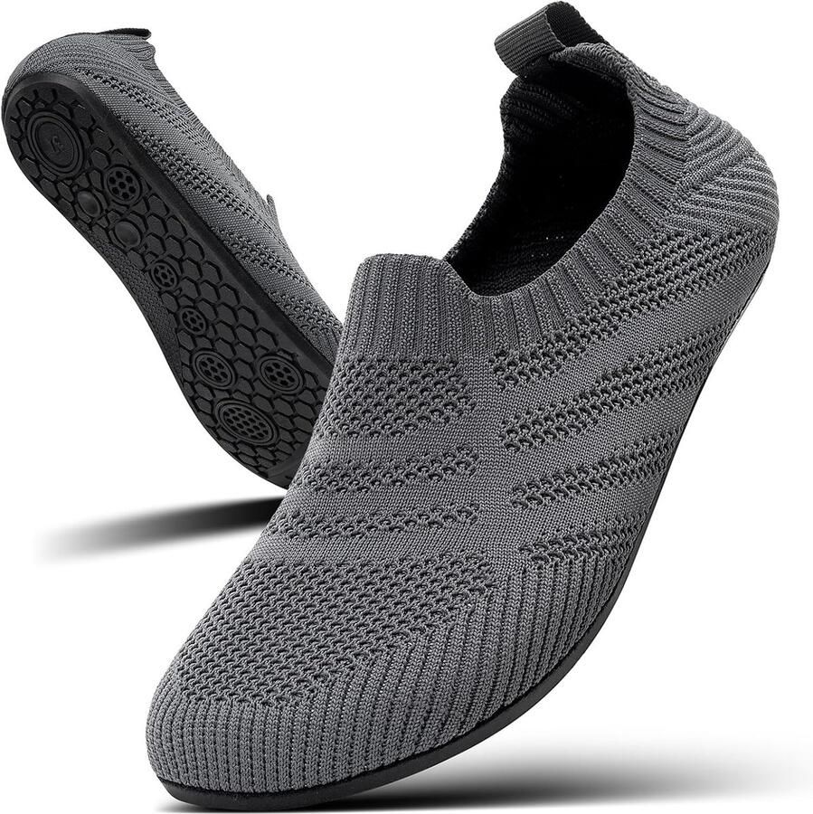 Slippers nen Slip Op Slippers Gesloten Teen Blote Voeten Slippers Unisex Anti-slip Thuis Slippers Ade d Lichtgewicht Gebreide