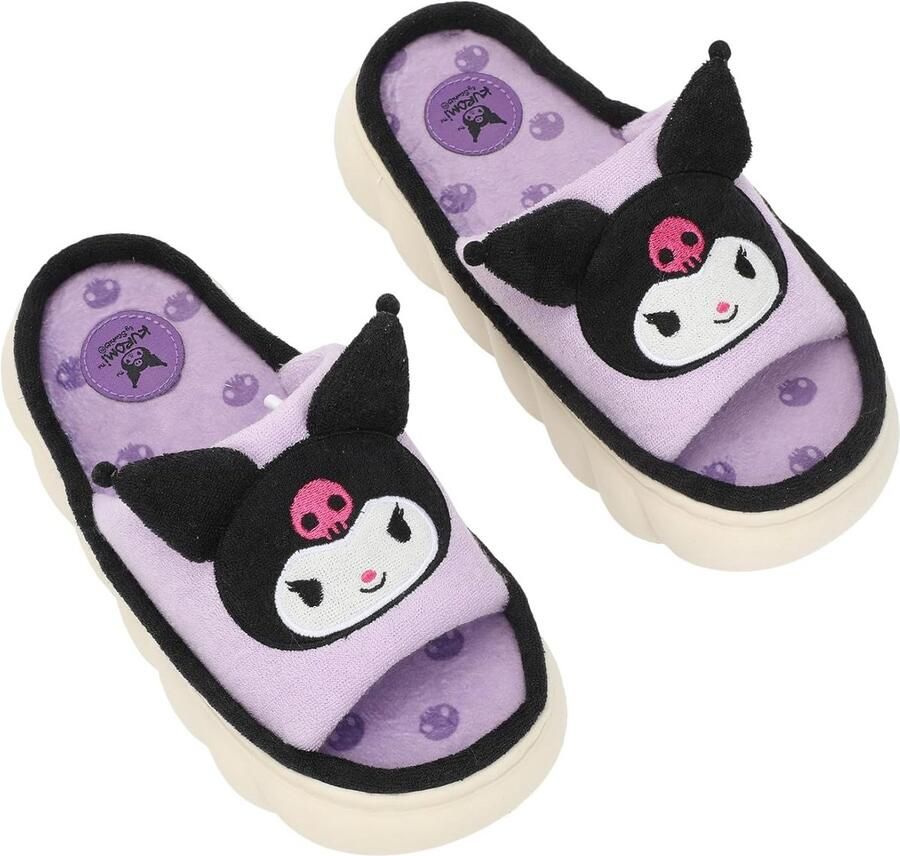Kuromi 3D Oor Pantoffels of Open Teen Zomer Slippers