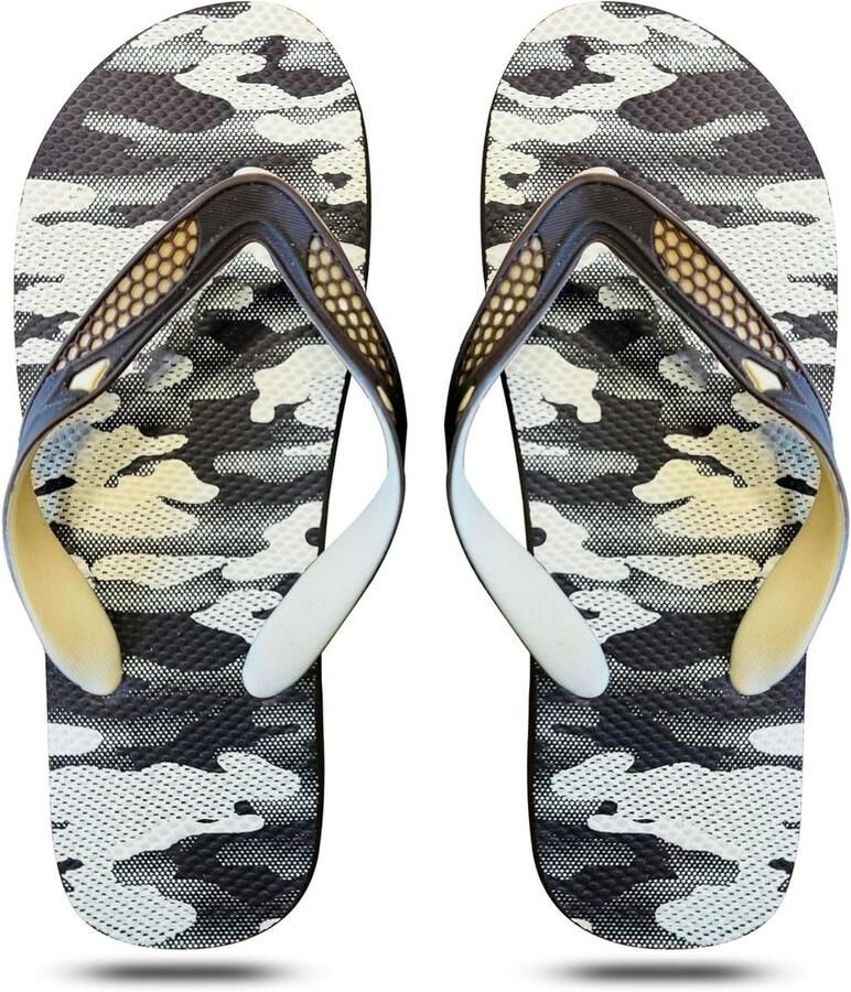 Slippers met Band Sandalen Teenslippers Zomerse Uitstapjes Antislip Zool Lichtgewicht Camouflage