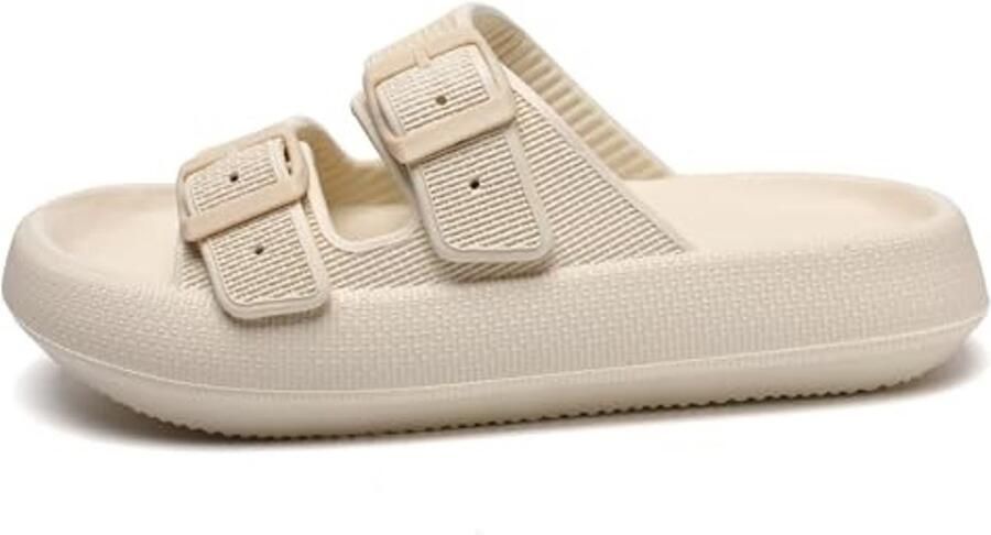 Slippers met verstelbare gespen Zacht en comfortabel - Foto 1