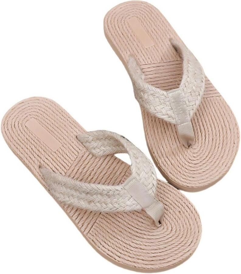 Slippers –M-38 Geschikt voor voetlengte Instappers met Strandschoenen Teenslippers Instappers met enkele band Stijlvol Strandinstappers Damesslippers– Geschikt voor strand buiten reizen enz