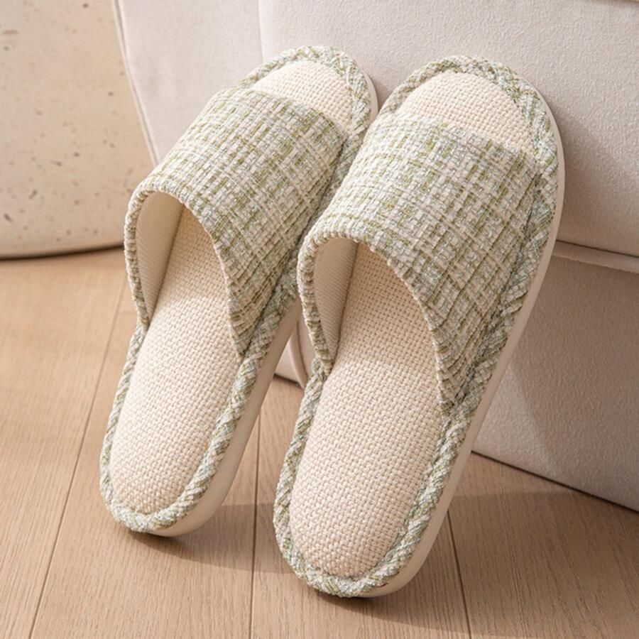 Slippers Valt klein L 40-41【Past bij 39-40】– Huisschoenen Pantoffels Open ne ?? Schoenen met open neus Schoenen met zachte zool Ademend Stijlvol Duurzaam Geschikt voor dames gebruik binnen en buiten thuisgebruik enz