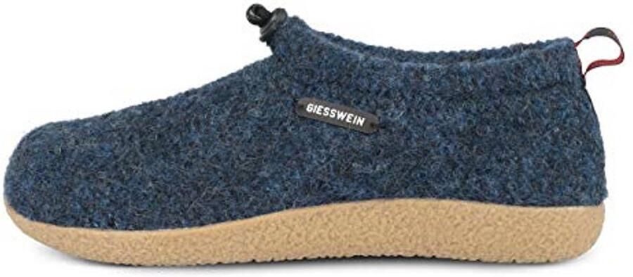 Slippers voor en Gesloten Vilten Pantoffels met Anti-slip Zool en Verwisselbaar Voetbed