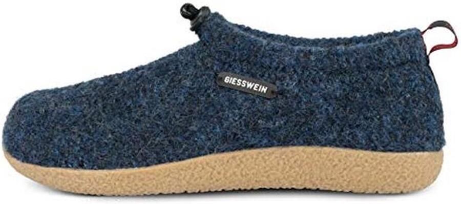 Slippers voor en Gesloten Vilten Pantoffels met Anti-slip Zool en Verwisselbaar Voetbed