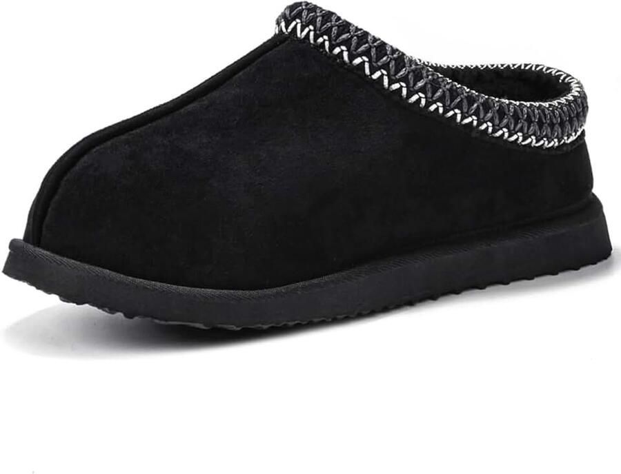 Slippers voor dames pluizige instappers warme winterpantoffels voor dames huisschoenen outdoor imitatiesuède comfortabele zachte voering muilezelsloffen geschenken voor vrouwen