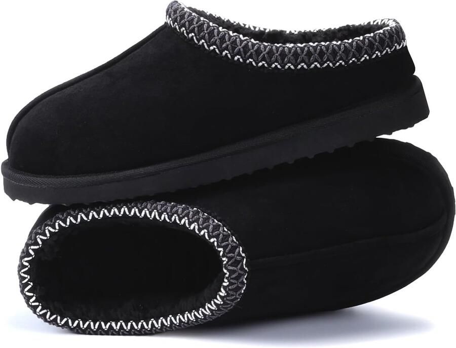 Slippers voor dames pluizige instappers warme winterpantoffels voor dames huisschoenen outdoor imitatiesuède comfortabele zachte voering muilezelsloffen geschenken voor vrouwen