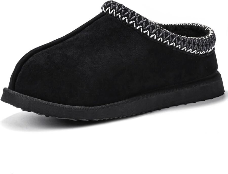 Slippers voor dames pluizige instappers warme winterpantoffels voor dames huisschoenen outdoor imitatiesuède comfortabele zachte voering muilezelsloffen geschenken voor vrouwen