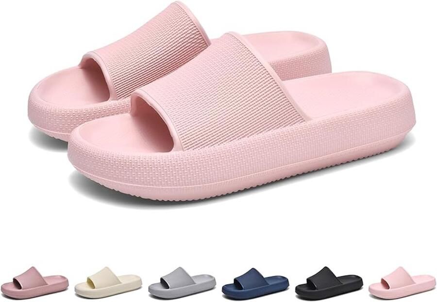 Slippers voor sandalen voor antislip slippers lichtgewicht doucheslippers zachte slippers voor thuis zwembad en tuin（39-40）