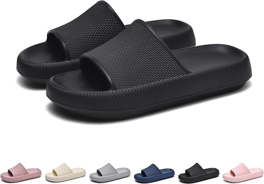 Slippers voor sandalen voor antislip slippers lichtgewicht doucheslippers zachte slippers voor thuis zwembad en tuin（42-43）