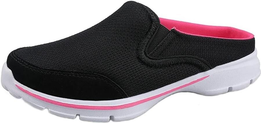 Slippers voor en 39.5-40 EU zwarte klompsandalen comfortabel en casual perfect voor binnen en buiten ShopVlot