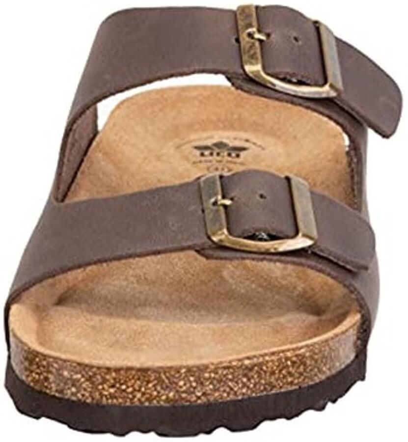 Slippers voor mannen Suède bovenwerk Bruin