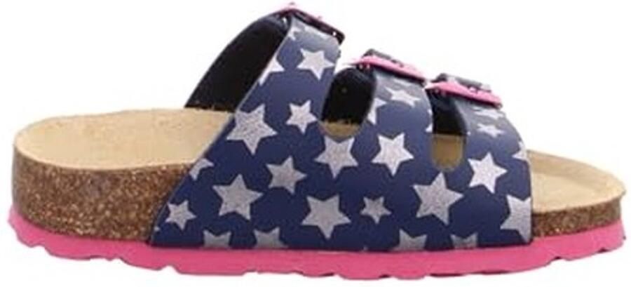 Meisjes Slippers Sandaal Aanpasbare Klittenbandsluitingen Blauw