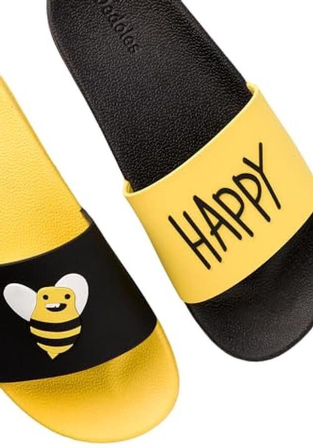 Slippers voor volwassenen en kinderen Open teen met bloe