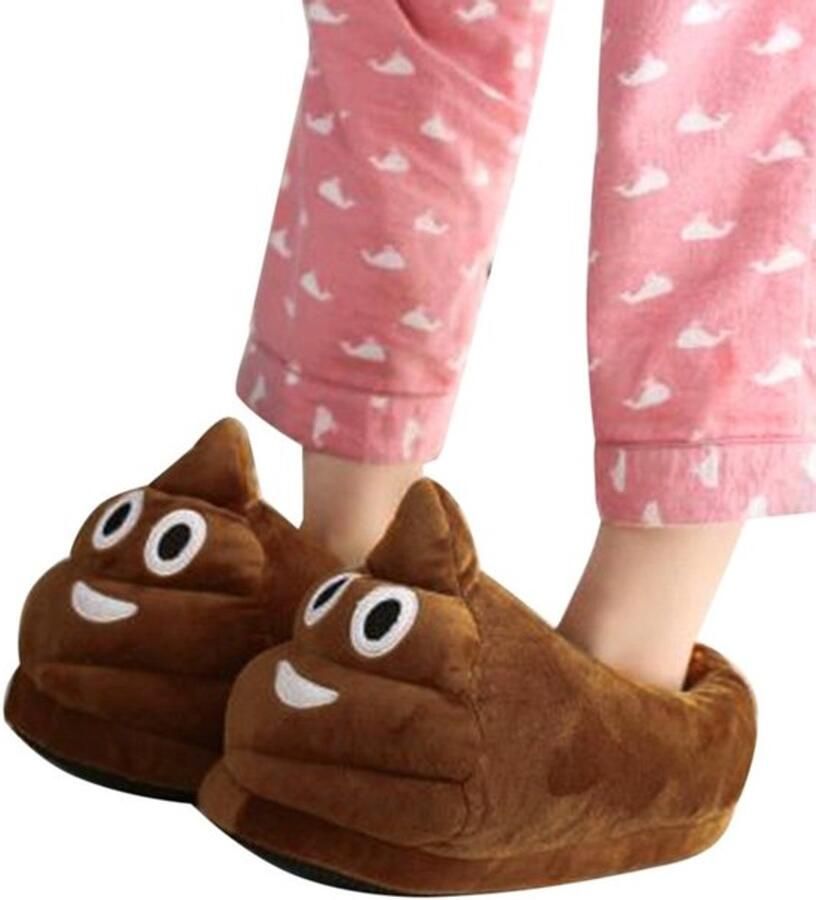 Slippers Warm en Comfortabel Pluche Pantoffels Antislip Bodem Unisex Universele Grappig Ontwerp