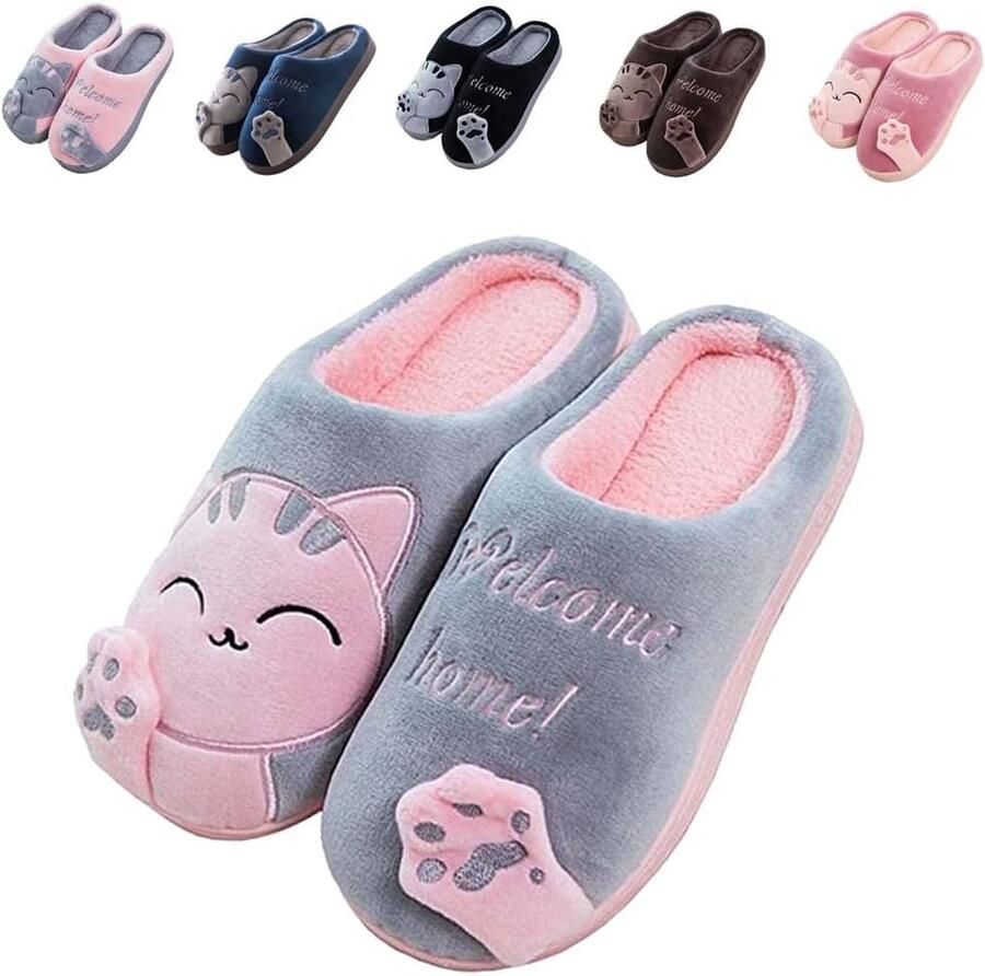 Slippers Warme Zachte Comfortabele Schattige Binnendeurschoen Voor nen