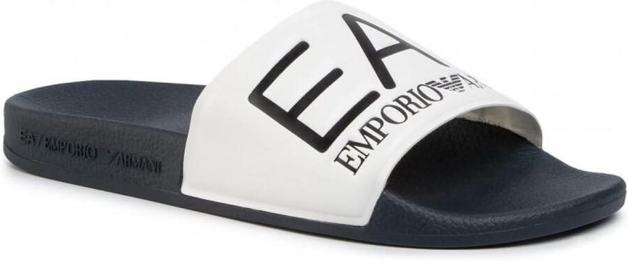 Slippers Wit Blauw Comfortabele Teenslippers voor en