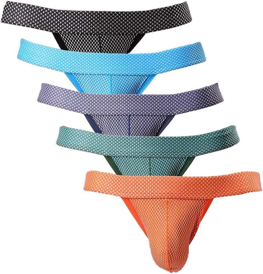 Slips comfortabel ademend mesh ondergoed multicolor