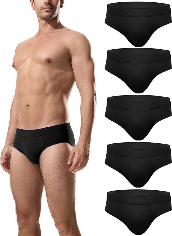 Slips: Verpakking van 5 Comfortabele en Ademende Slips