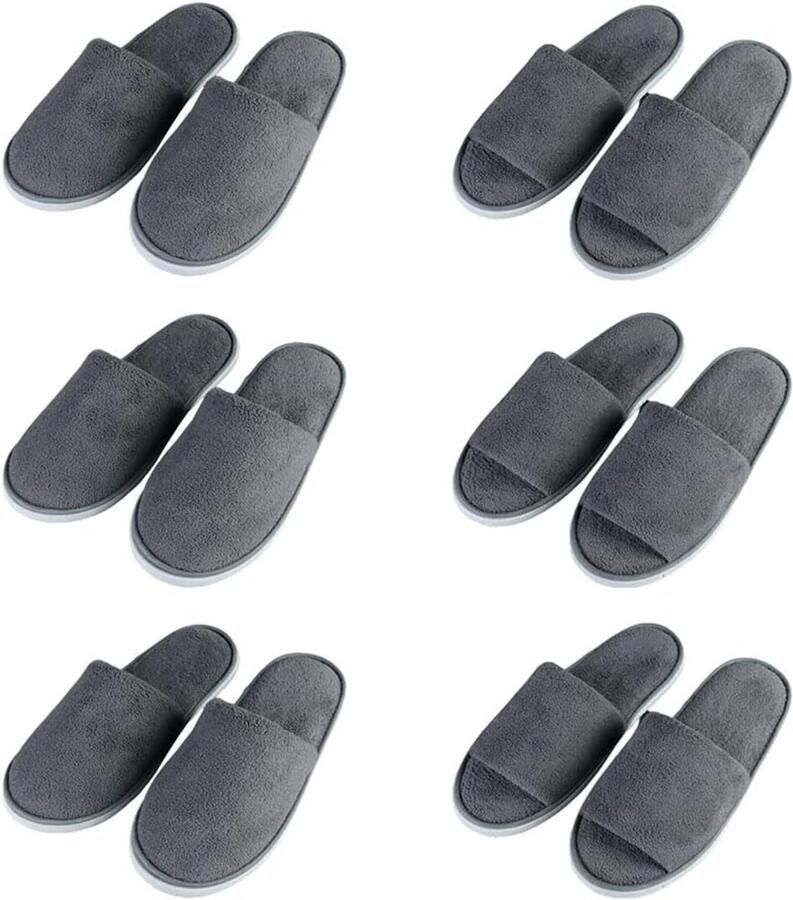 Sloffen Wasbaar Comfortabel Slippers Hotelpantoffels Gastenpantoffels Antislip Slipper voor Thuis