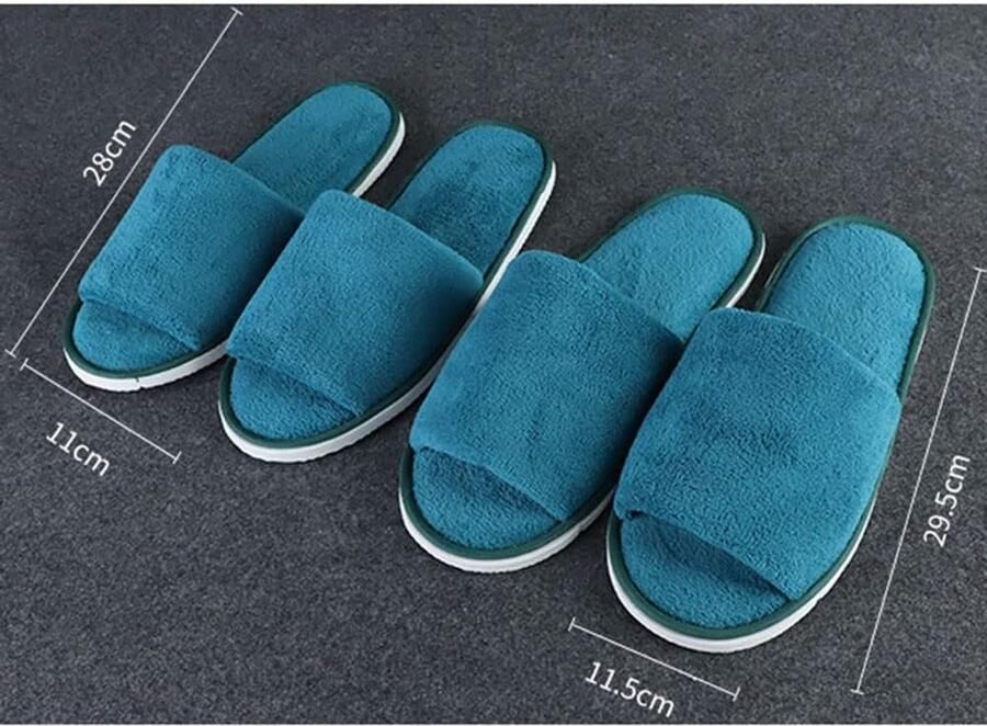 Sloffen Wasbaar Comfortabel Slippers Hotelpantoffels Gastenpantoffels Antislip Slipper voor Thuis