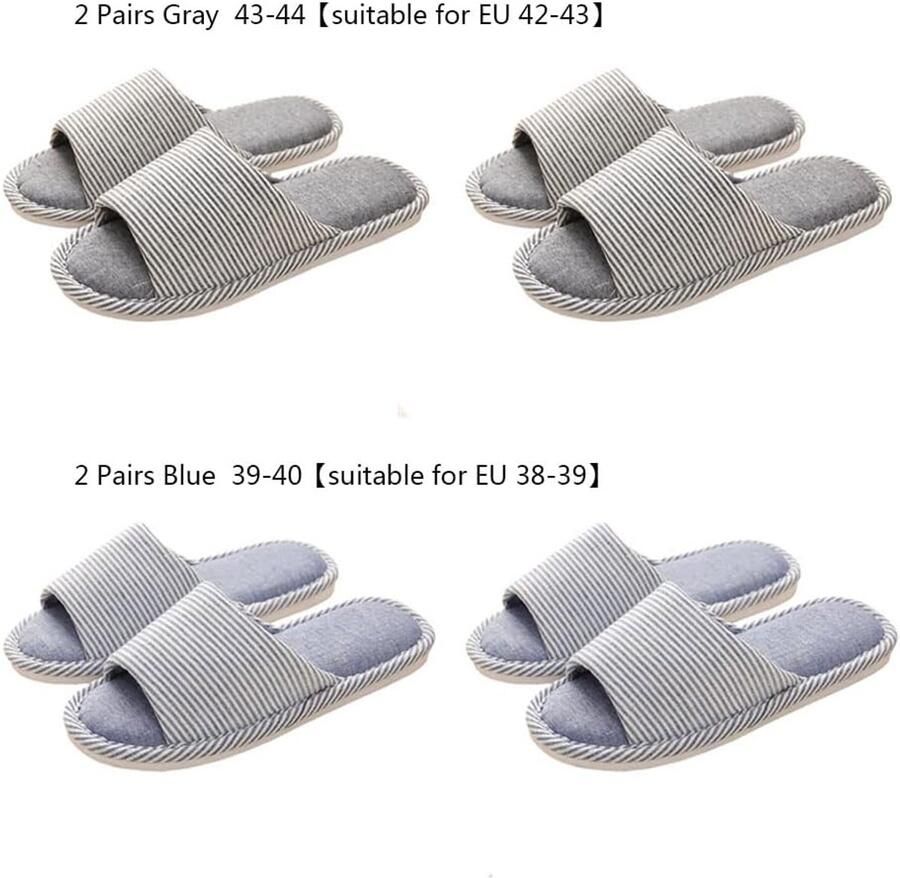 Sloffen Wasbaar Slippers Geheugenschuim Pantoffel Gastenpantoffels House Slipper Open Teen Pantoffels