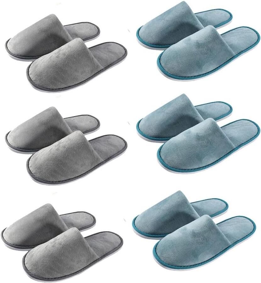 Sloffen Wasbaar Slippers van vilt Pantoffel Gastenpantoffels House Slipper Pantoffels