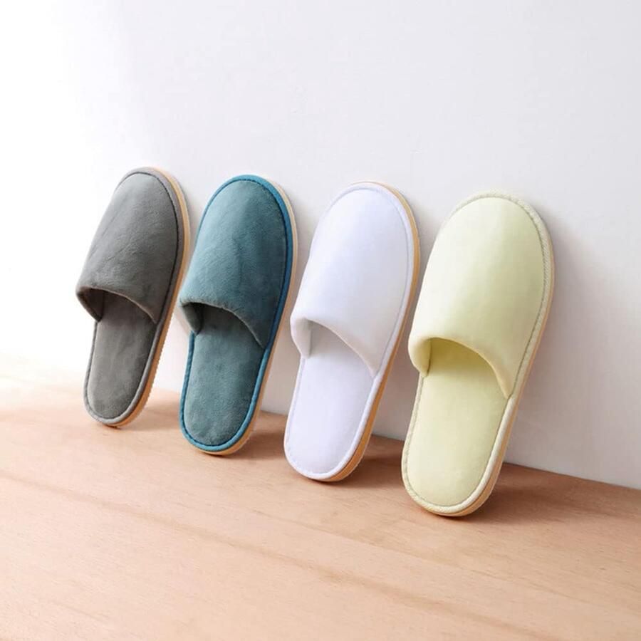 Sloffen Wasbaar Slippers van vilt Pantoffel Gastenpantoffels House Slipper Pantoffels