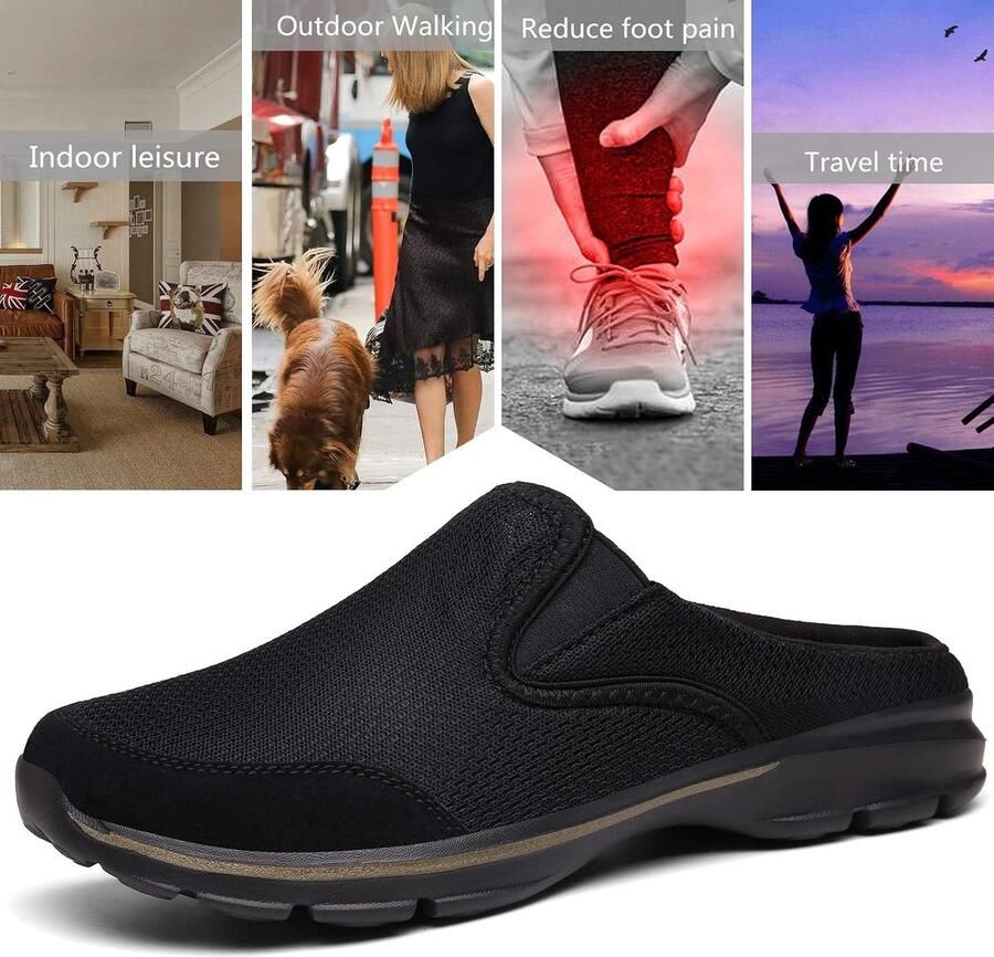 Sloffen Zacht Ade d Pantoffels Lichtgewicht Clog Huisslipper Instapsloffen Voor Binnen en Buiten