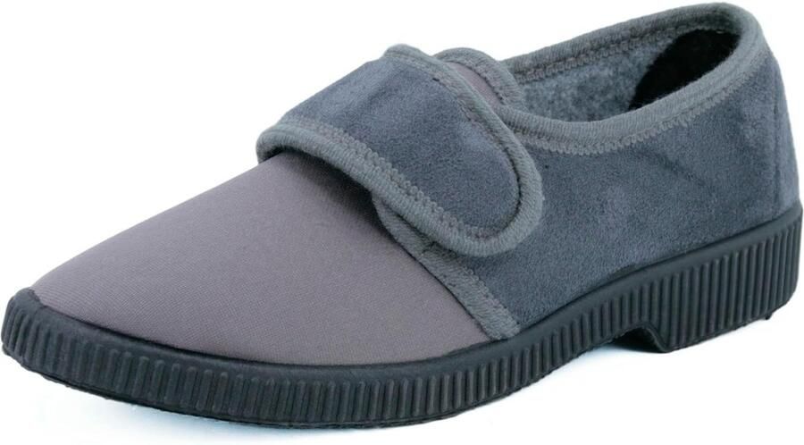Sloffen Dames Orthopedische Pantoffels met Klittenbandsluiting Lichte Ademende Muiltjes Gemaakt in Italië