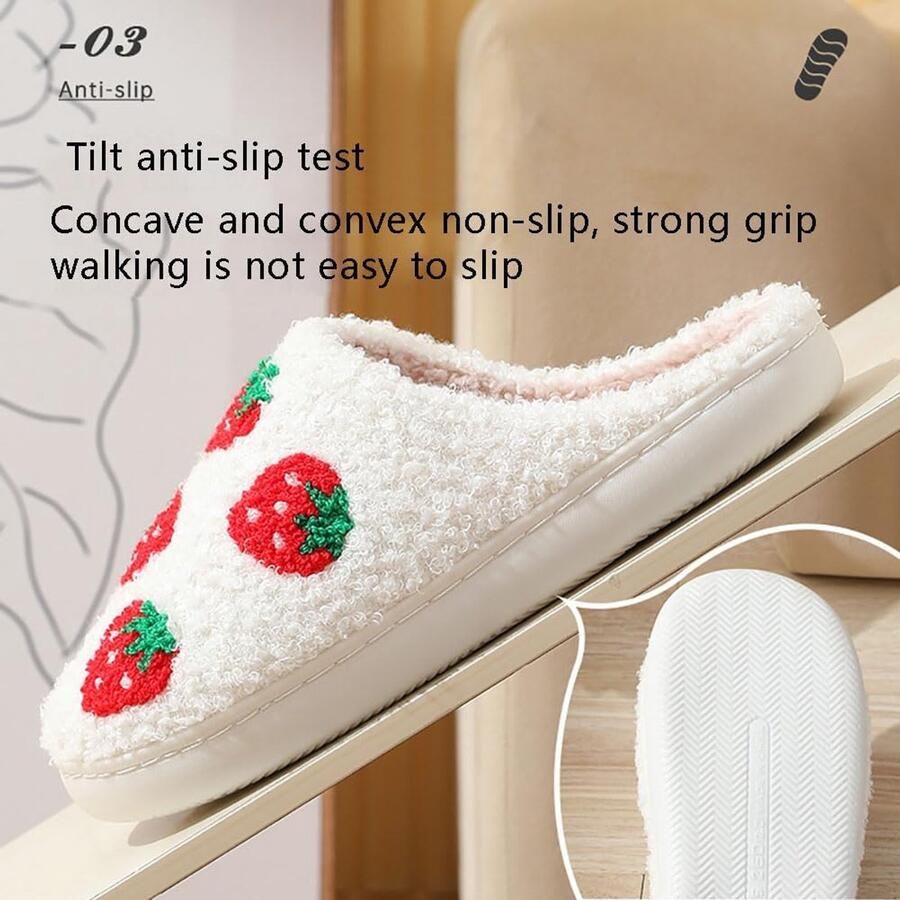 Sloffen Dames Wasbaar Uniseks Slippers Geheugenschuim Winter Warm