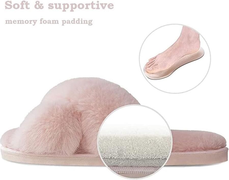 Sloffen Instap Winters Huisschoenen