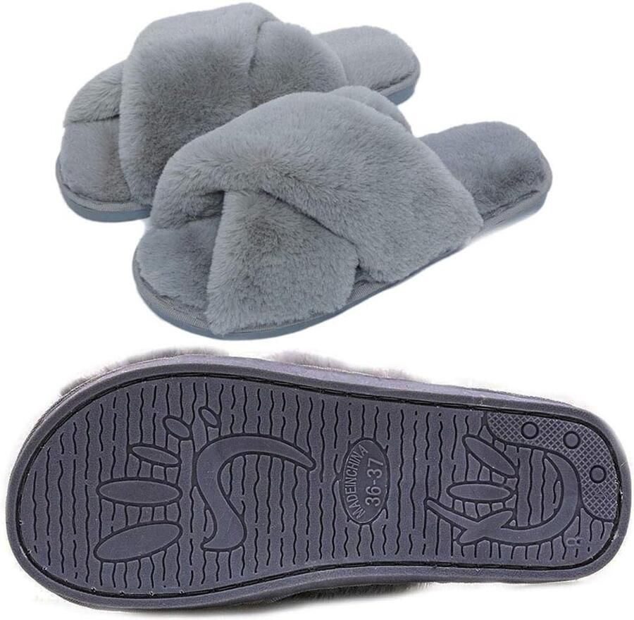 Sloffen Instap Winters Huisschoenen