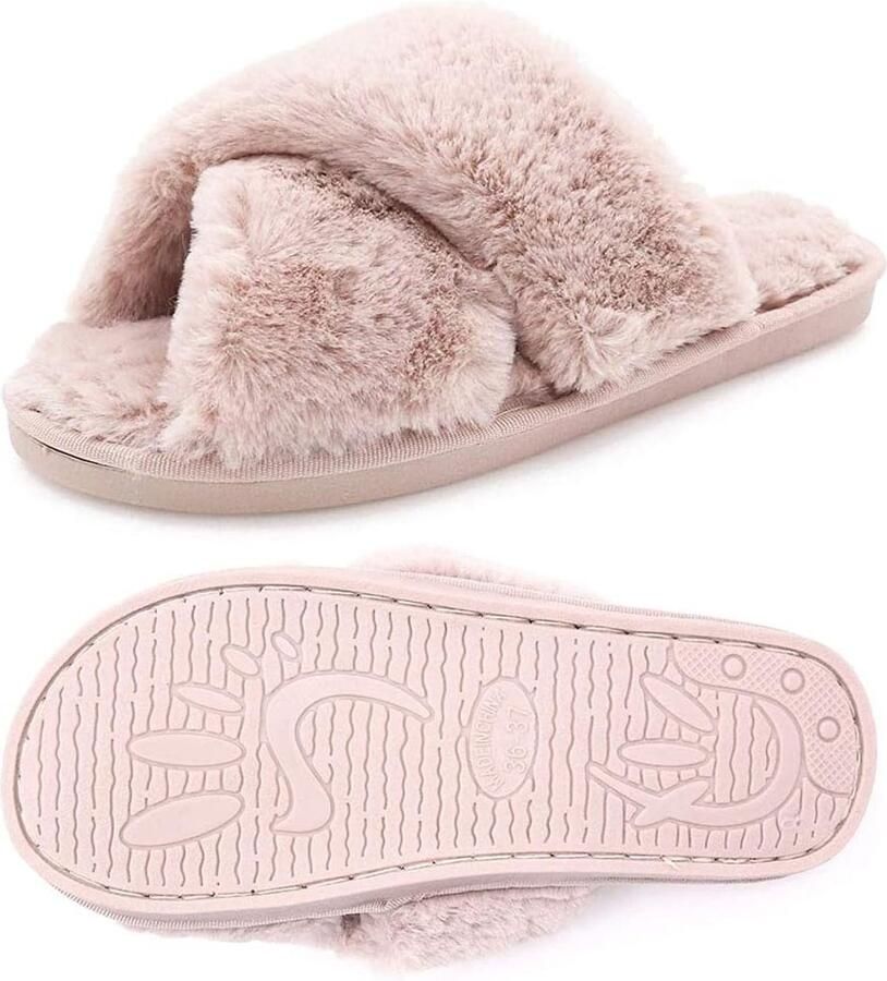 Sloffen Instap Winters Huisschoenen