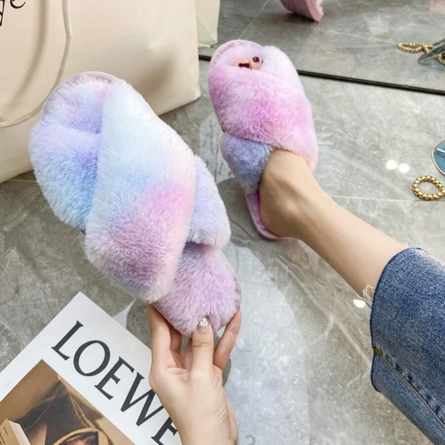 Sloffen Instap Winters Huisschoenen