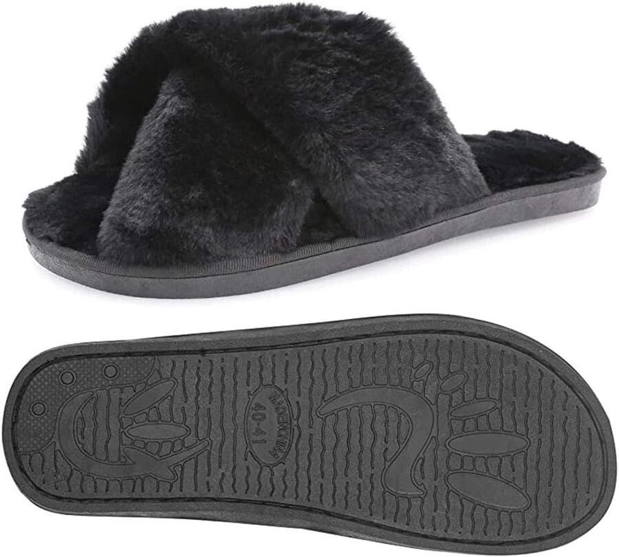 Sloffen Instap Winters Huisschoenen