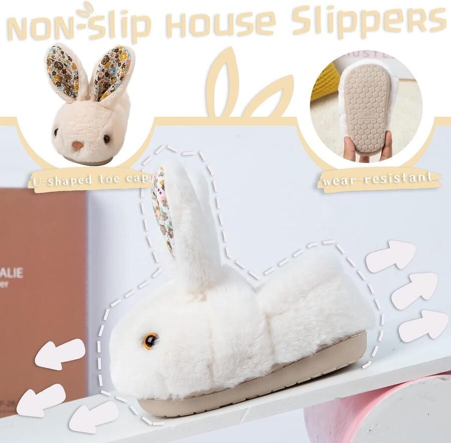 Sloffen Zachte Warme Pluche Pantoffels Antislip Winter Slippers voor Peuters