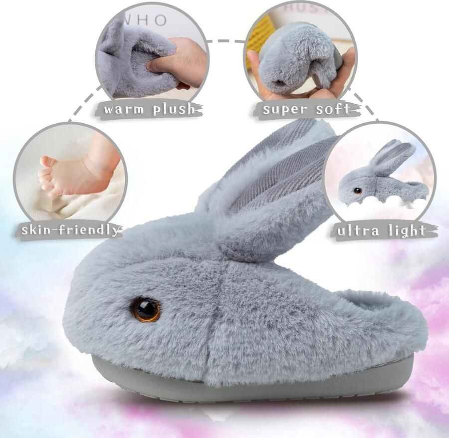 Sloffen Zachte Warme Pluche Pantoffels Antislip Winter Slippers voor Peuters