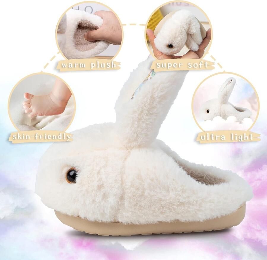Sloffen Zachte Warme Pluche Pantoffels Antislip Winter Slippers voor Peuters