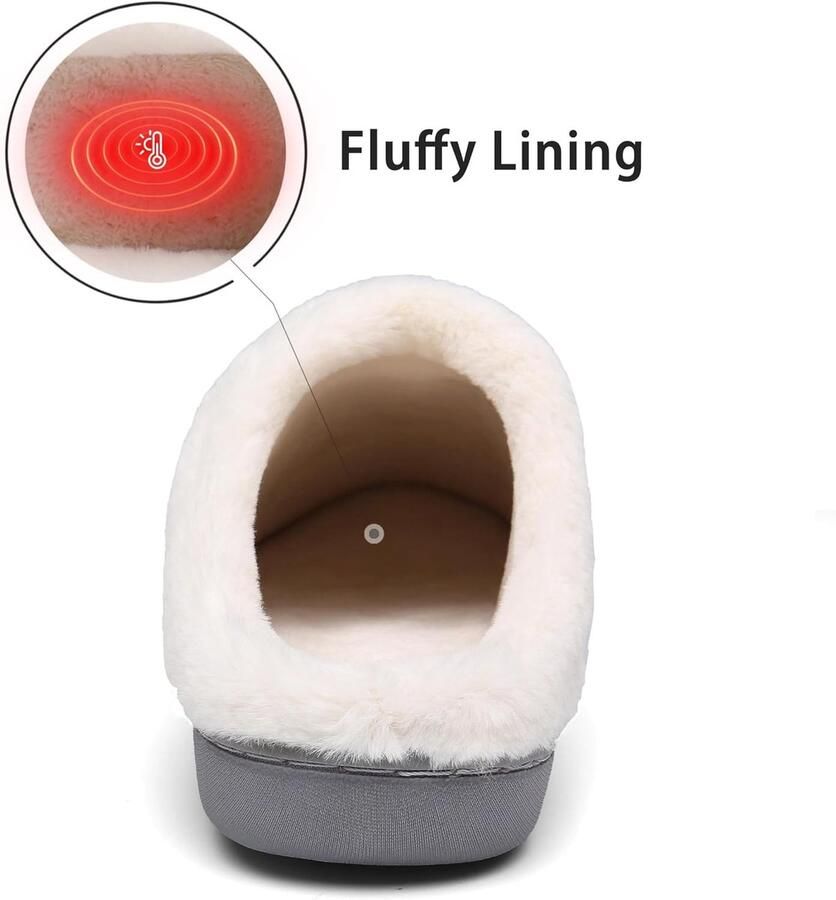 Sloffen Memory Foam Warm Slippers Grootte 36-47