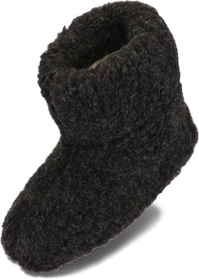 Sloffen Slippers Laarzen Unisex Wollen Pantoffels Warmers Schapenwol 36-50