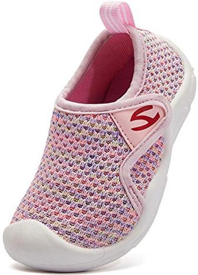 SMajong Kinderpantoffels voor en antislip huisschoenen voor peuters om te leren lopen lichte pantoffels 20-30