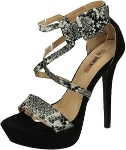Merkloos Sans marque Snake High Heels Sandalen