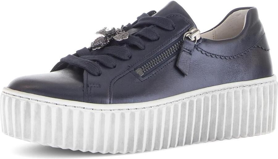 Sneaker Dames 73.201.92 Leer Comfortabel Perfect voor dagelijks gebruik ShopVlot